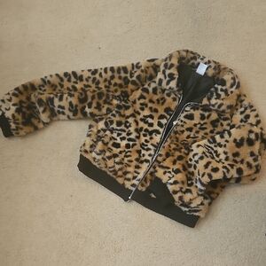 No Boundaries Faux Fur Jacket